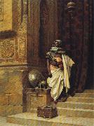 Ludwig Deutsch The Palace Guard Spain oil painting artist